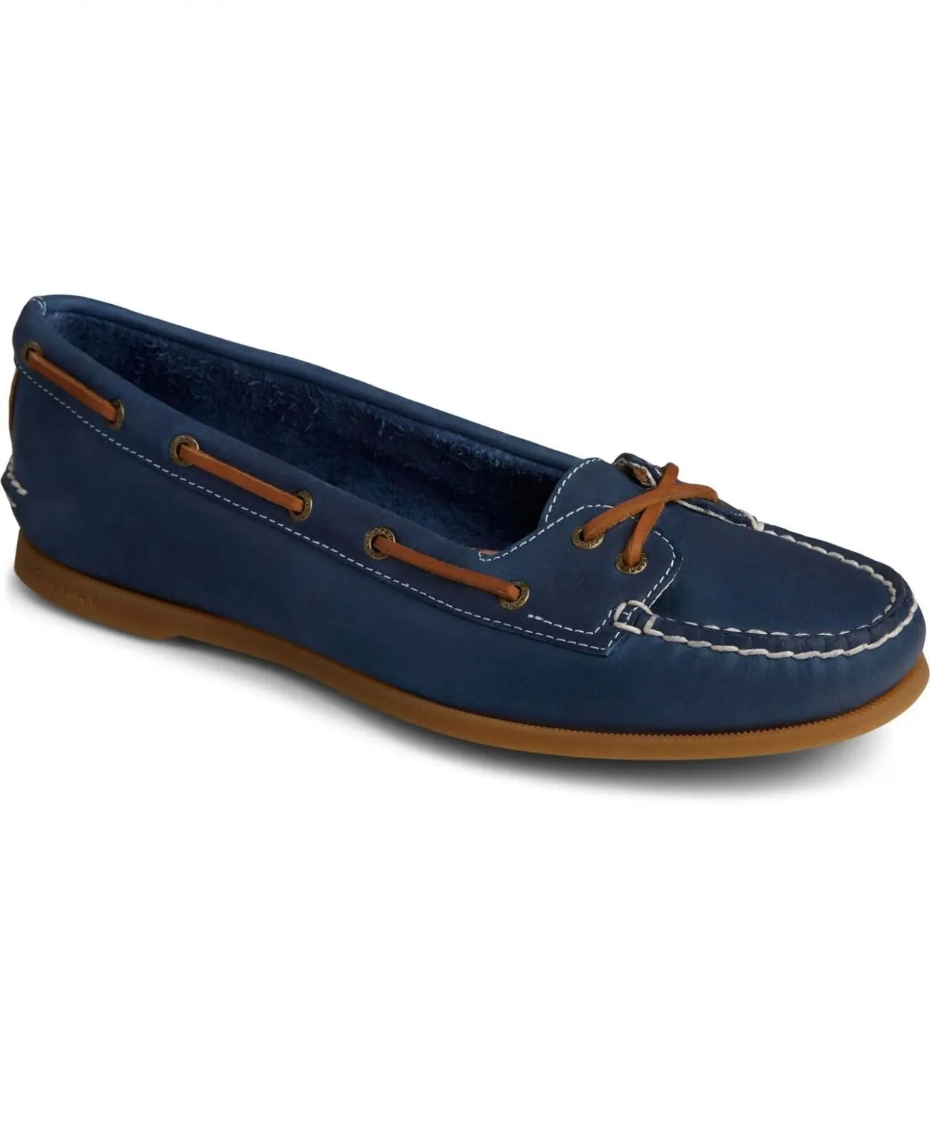 Sperry Women's Authentic Original Skimmer Boat Shoe STS84652 Navy Blue 9.5M