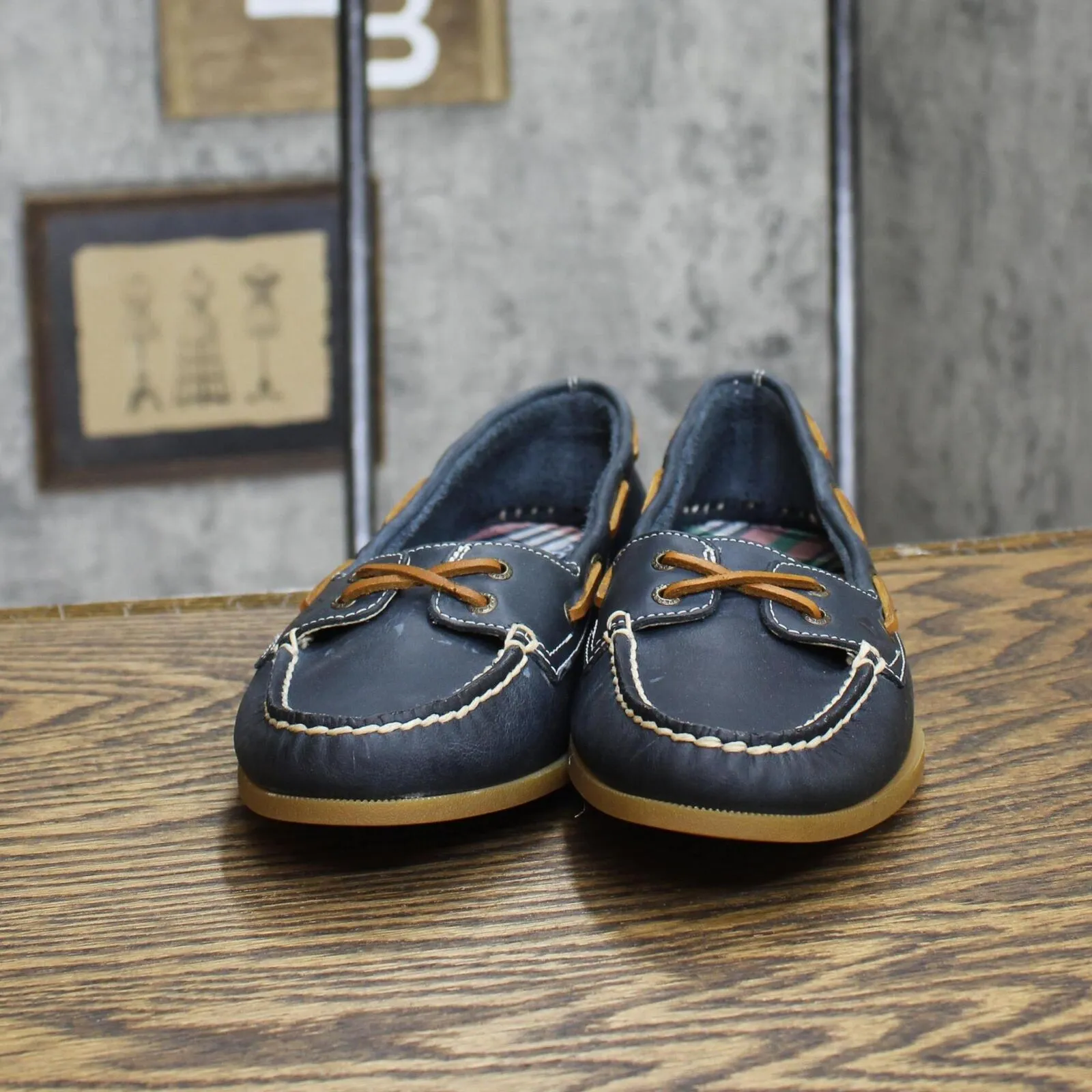 Sperry Women's Authentic Original Skimmer Boat Shoe STS84652 Navy Blue 9.5M