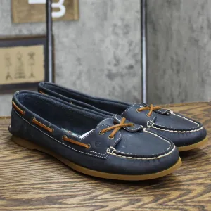 Sperry Women's Authentic Original Skimmer Boat Shoe STS84652 Navy Blue 9.5M