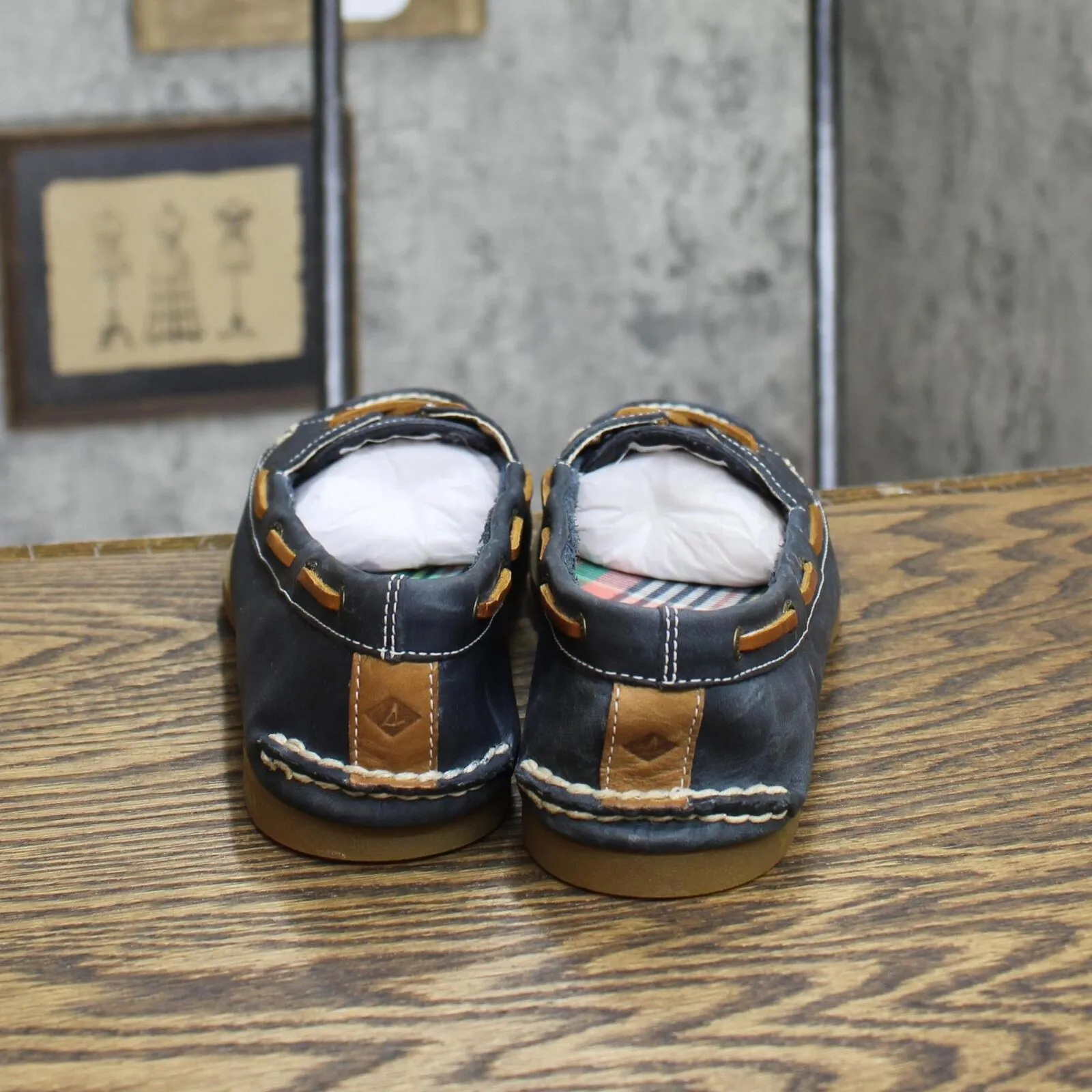Sperry Women's Authentic Original Skimmer Boat Shoe STS84652 Navy Blue 9.5M