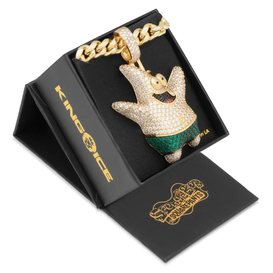 SpongeBob x King Ice - Iced Patrick Star Necklace