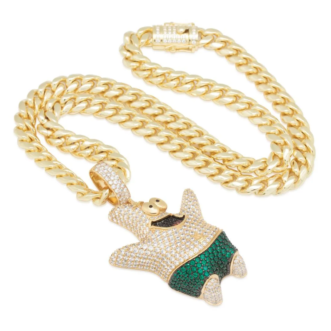 SpongeBob x King Ice - Iced Patrick Star Necklace