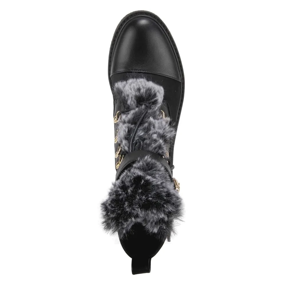 Spring Step Shoes Patrizia Hilvia Women's Stylish and Versatile Laceup Boots