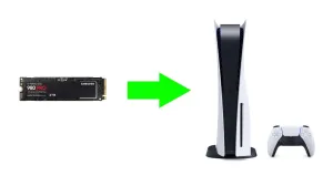 SSD installation in PS5 Console