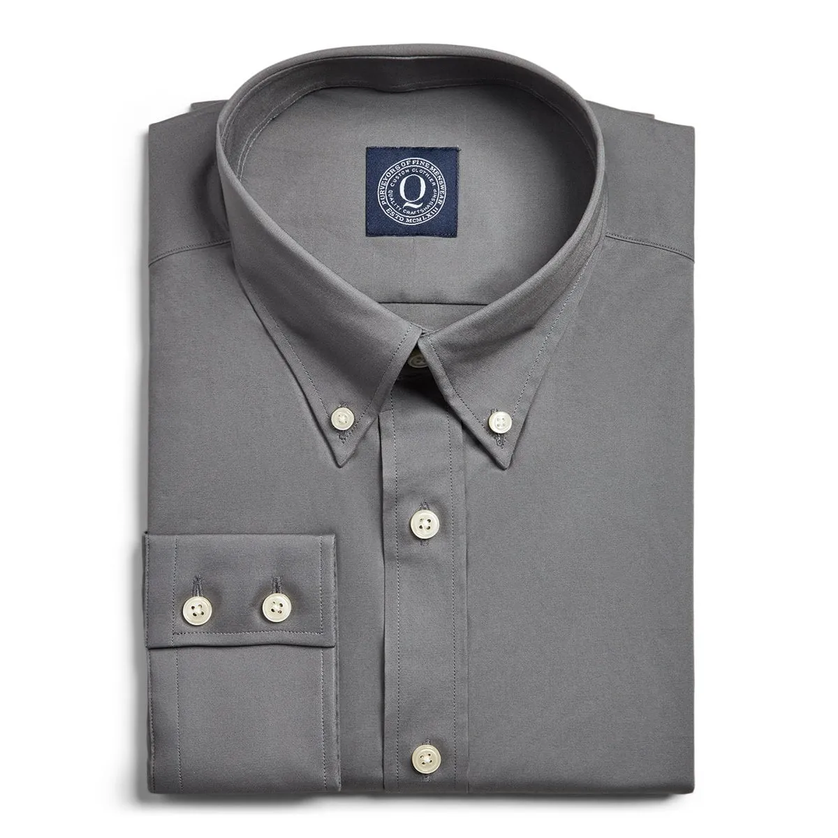 Stretch Broadcloth - Grey