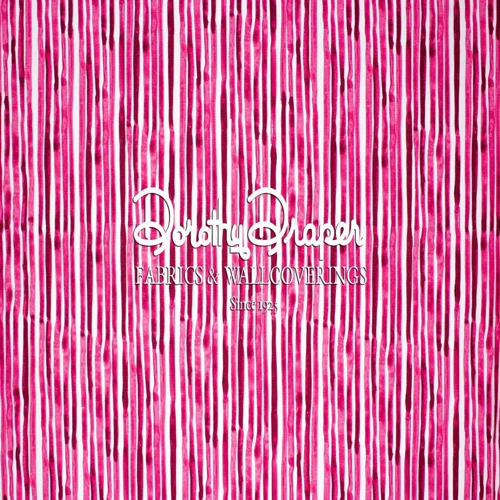 Strie Dance Raspberry Fabric