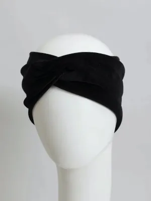 sugar magnolia velour twist headband