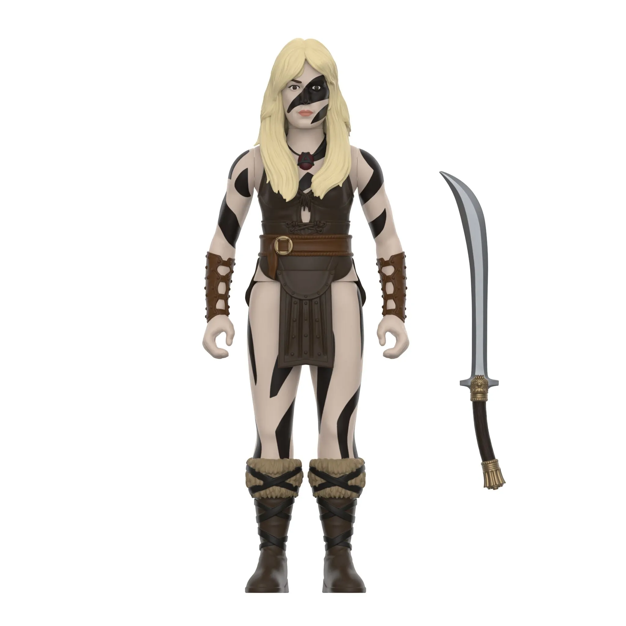Super7 x CONAN THE BARBARIAN - VALERIA (WAR PAINT) ReAction Figure