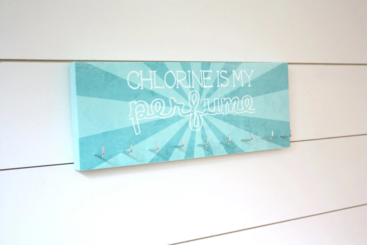 Swim Medal Holder - Chlorine is my perfume - Medium