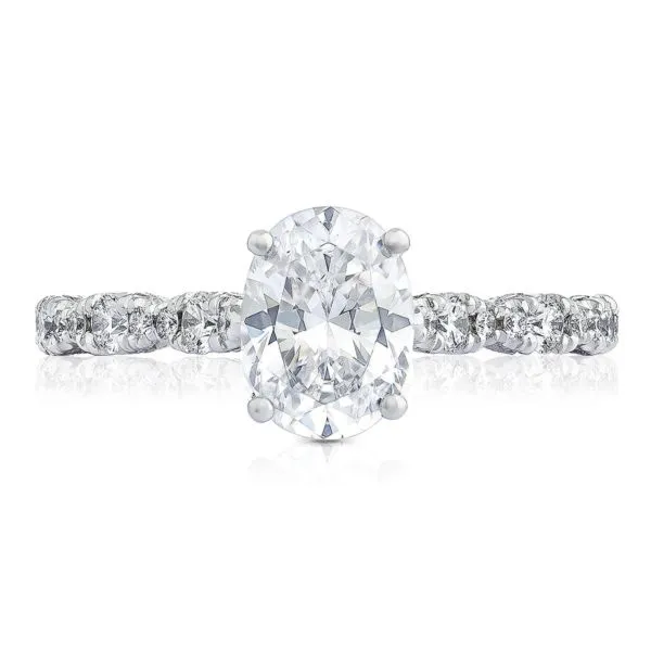 Tacori Pave Diamond Engagement Ring