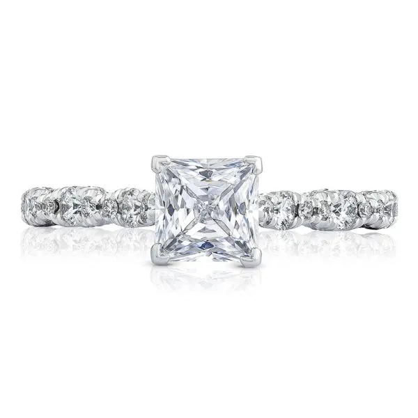 Tacori Pave Diamond Engagement Ring