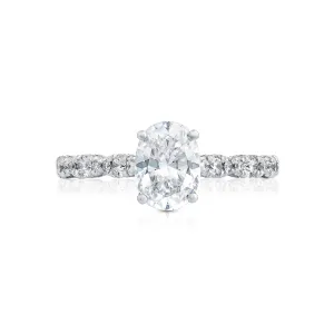 Tacori Petite Crescent Solitaire Setting
