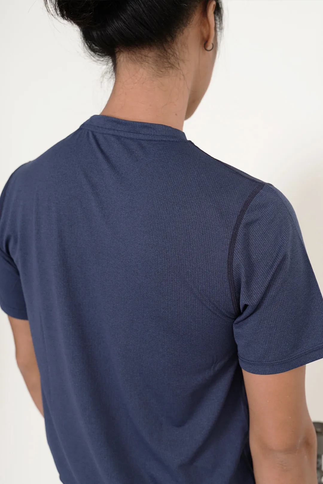 Tanavr Short Sleeve Running Top (Navy)