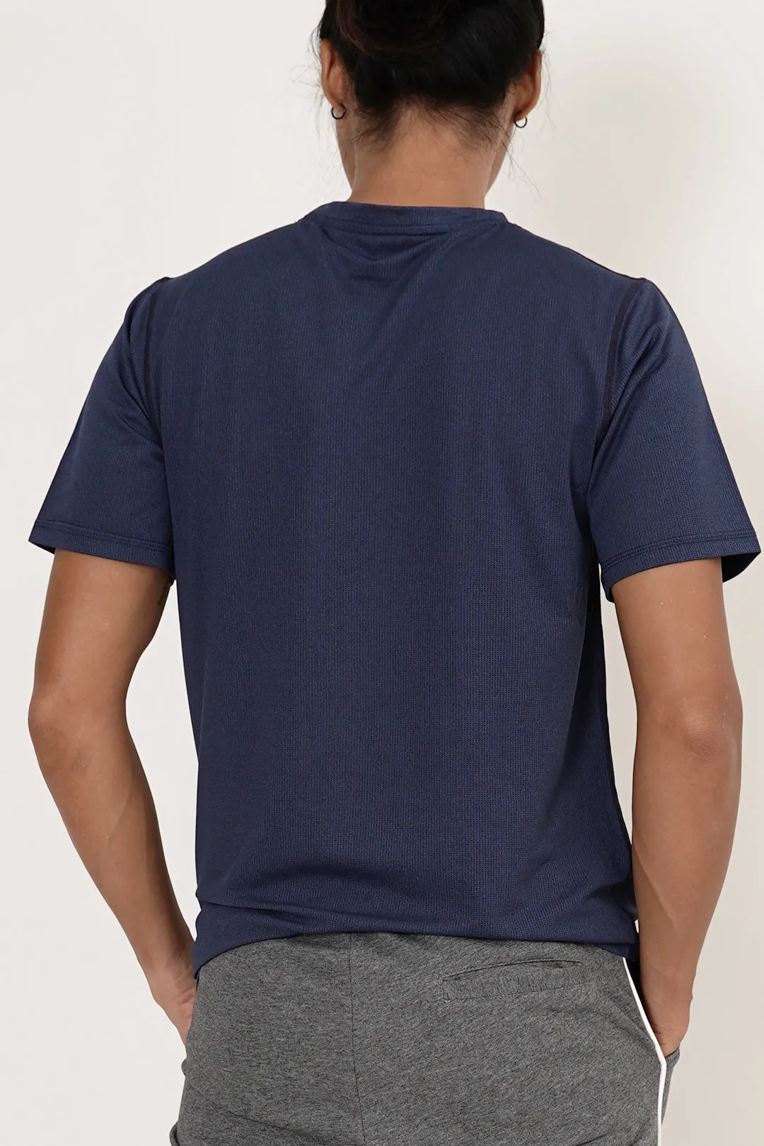 Tanavr Short Sleeve Running Top (Navy)