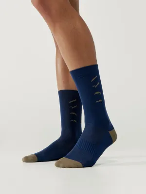 Tech Socks Sea Blue