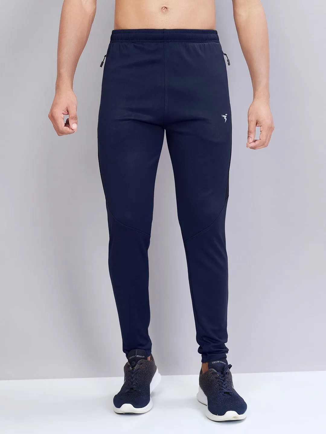 Technosport Men's Solid Active Quick Dry Running Trackpant