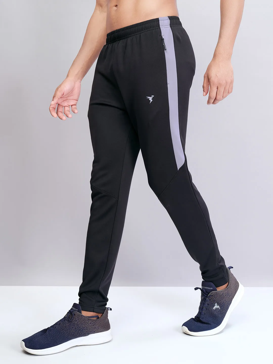 Technosport Men's Solid Active Quick Dry Running Trackpant