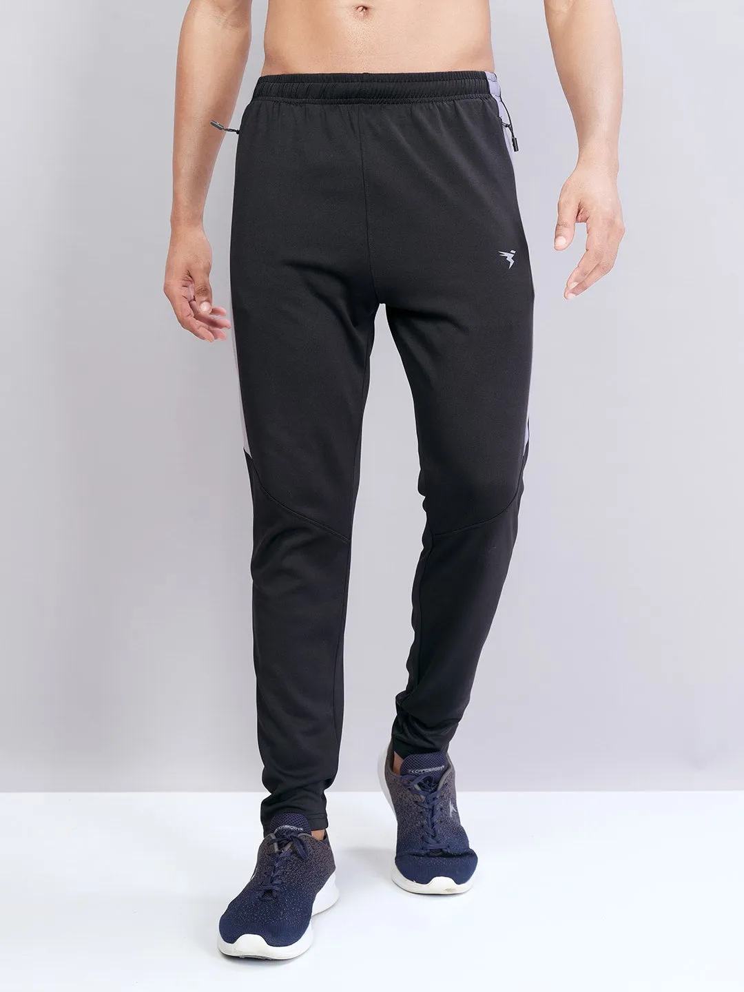 Technosport Men's Solid Active Quick Dry Running Trackpant