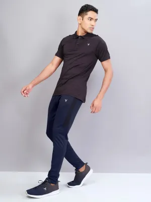 Technosport Men's Solid Active Quick Dry Running Trackpant