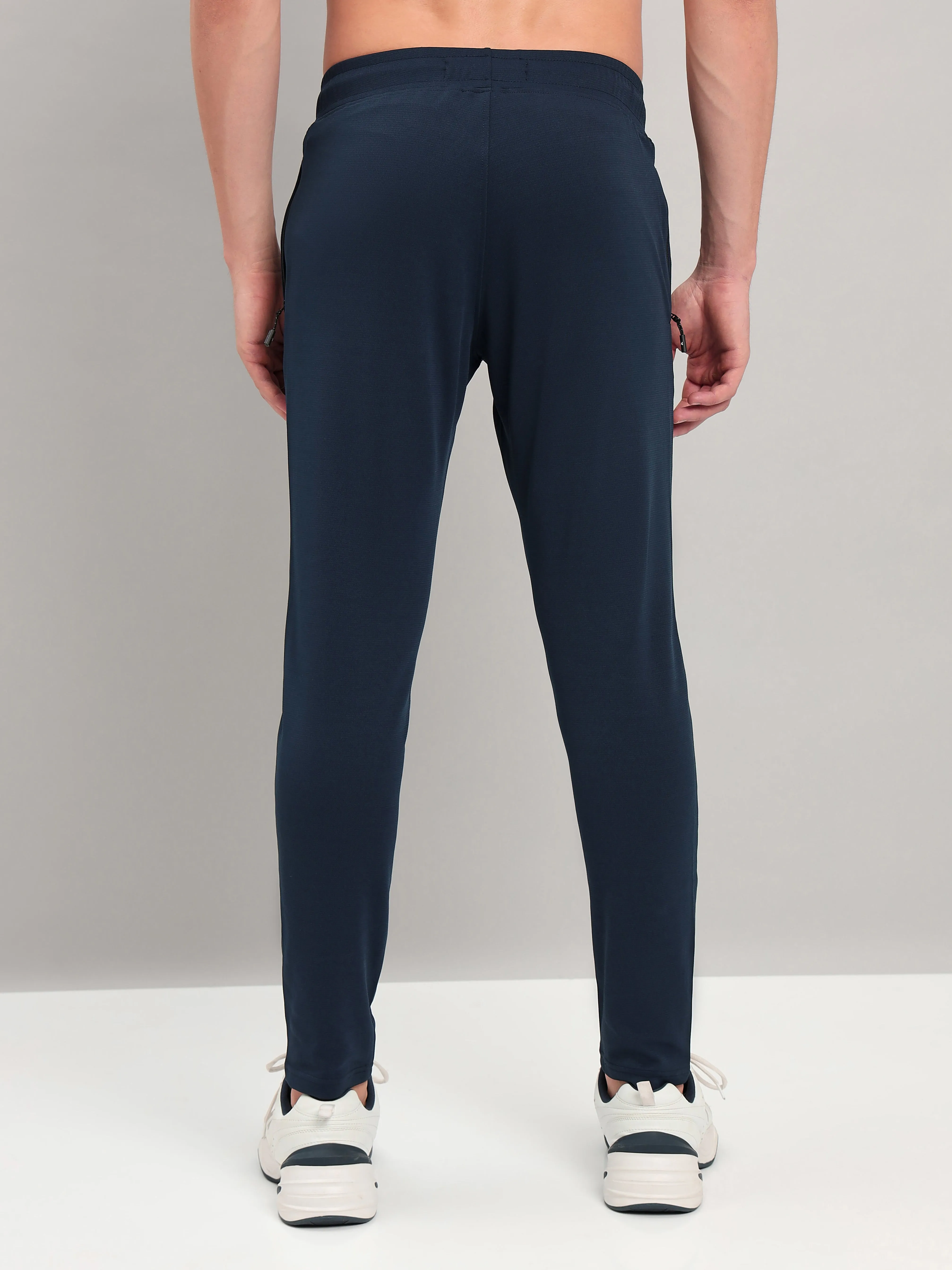 Technosport Men's Solid Active Quick Dry Running Trackpant