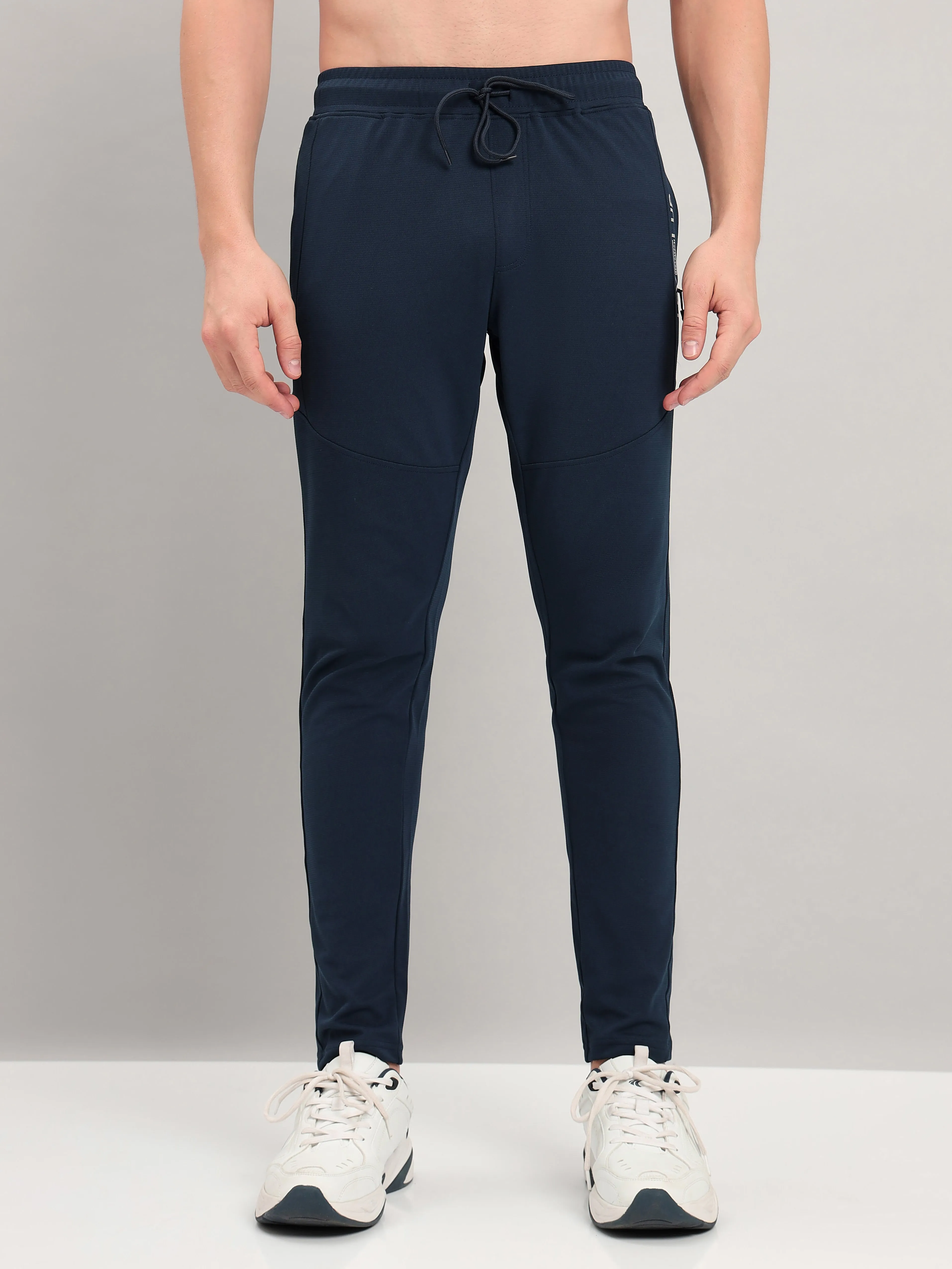 Technosport Men's Solid Active Quick Dry Running Trackpant