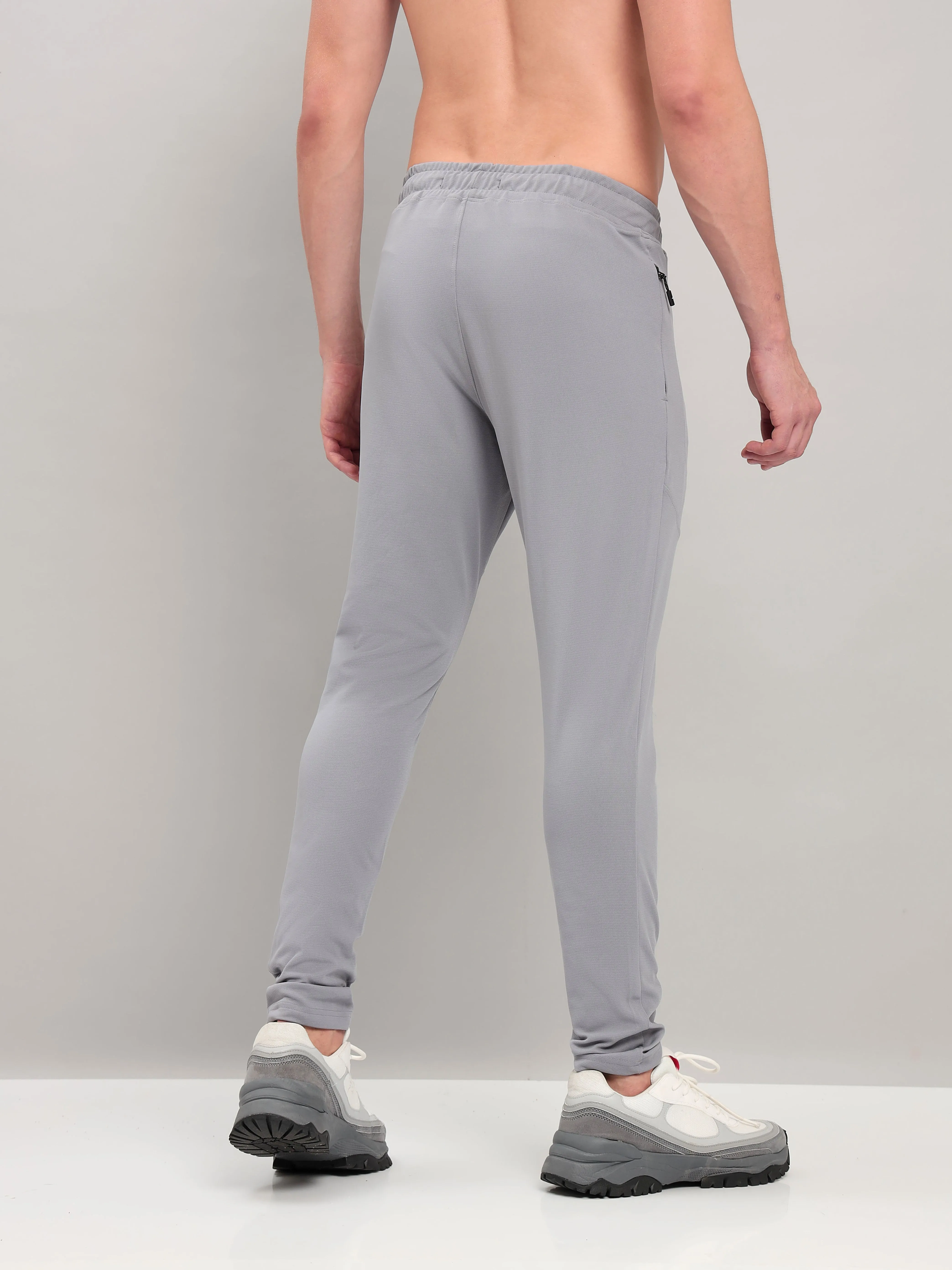 Technosport Men's Solid Active Quick Dry Running Trackpant