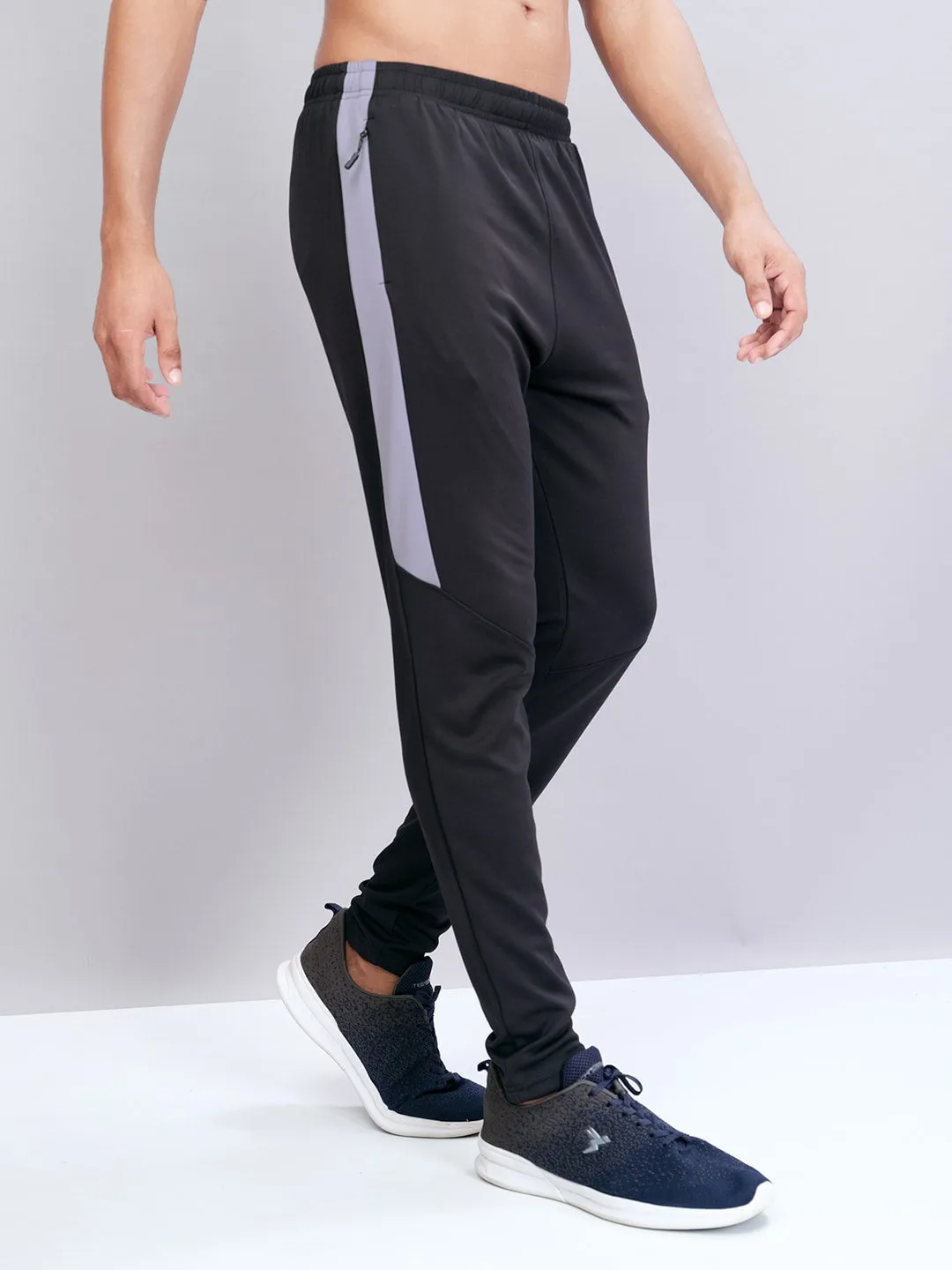 Technosport Men's Solid Active Quick Dry Running Trackpant