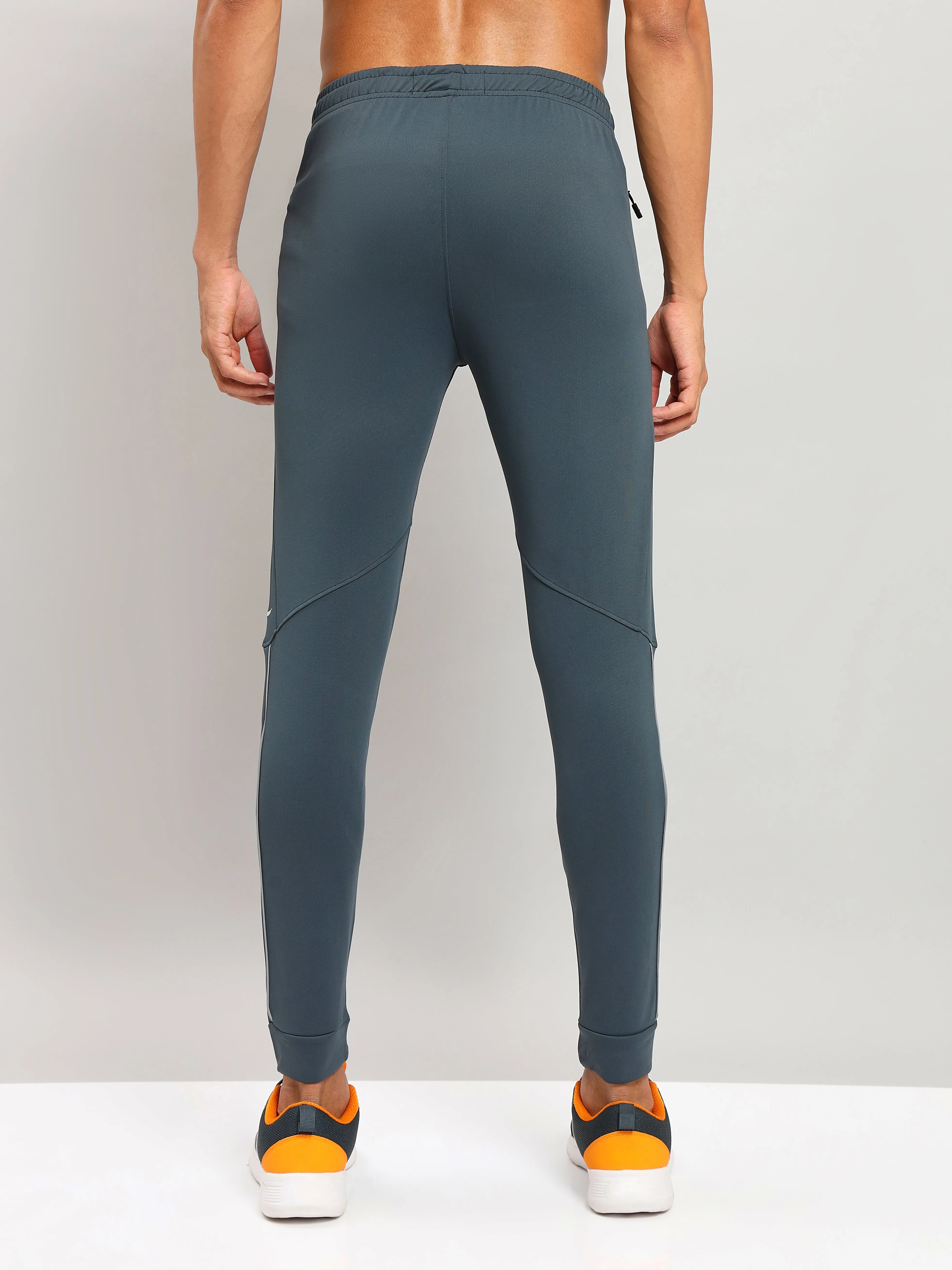 Technosport Men's Solid Active Quick Dry Running Trackpant