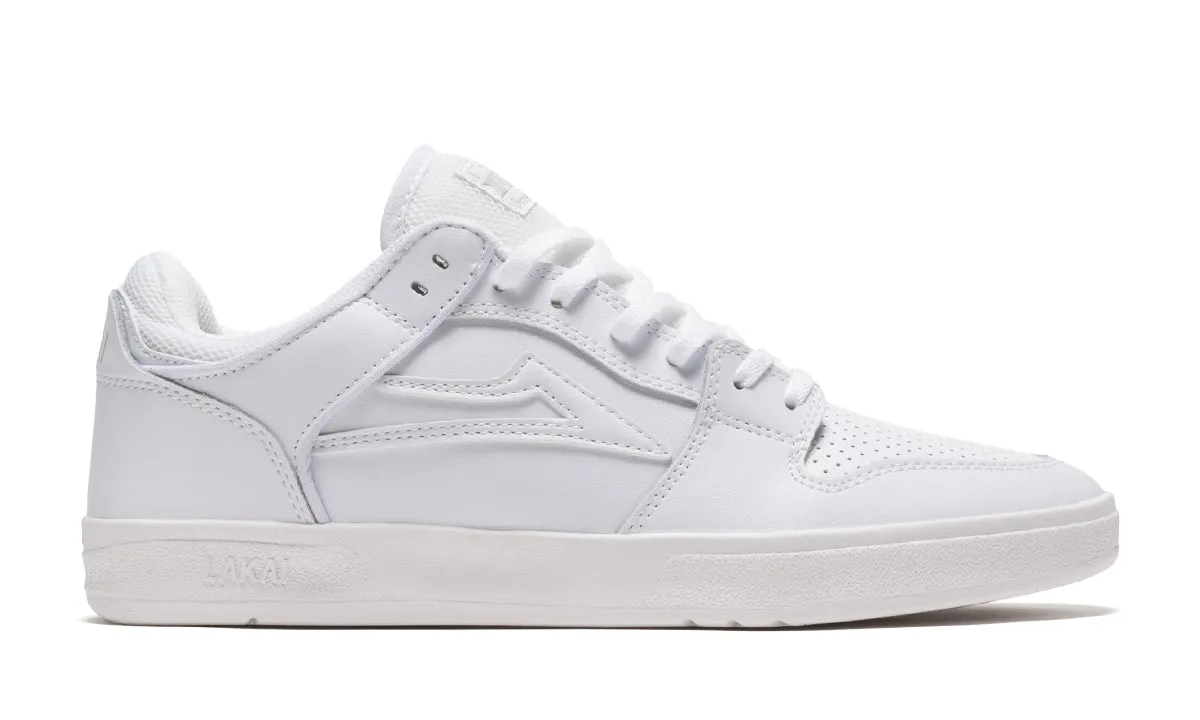 Telford Low - White Leather