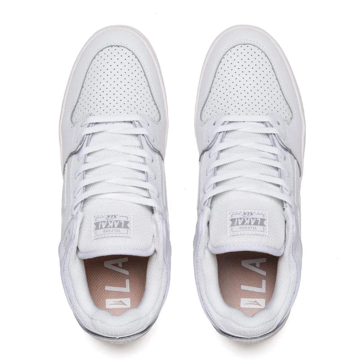 Telford Low - White Leather