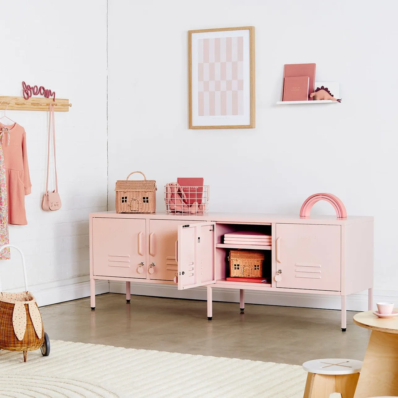 The Standard Four Door Locker Unit (Blush)