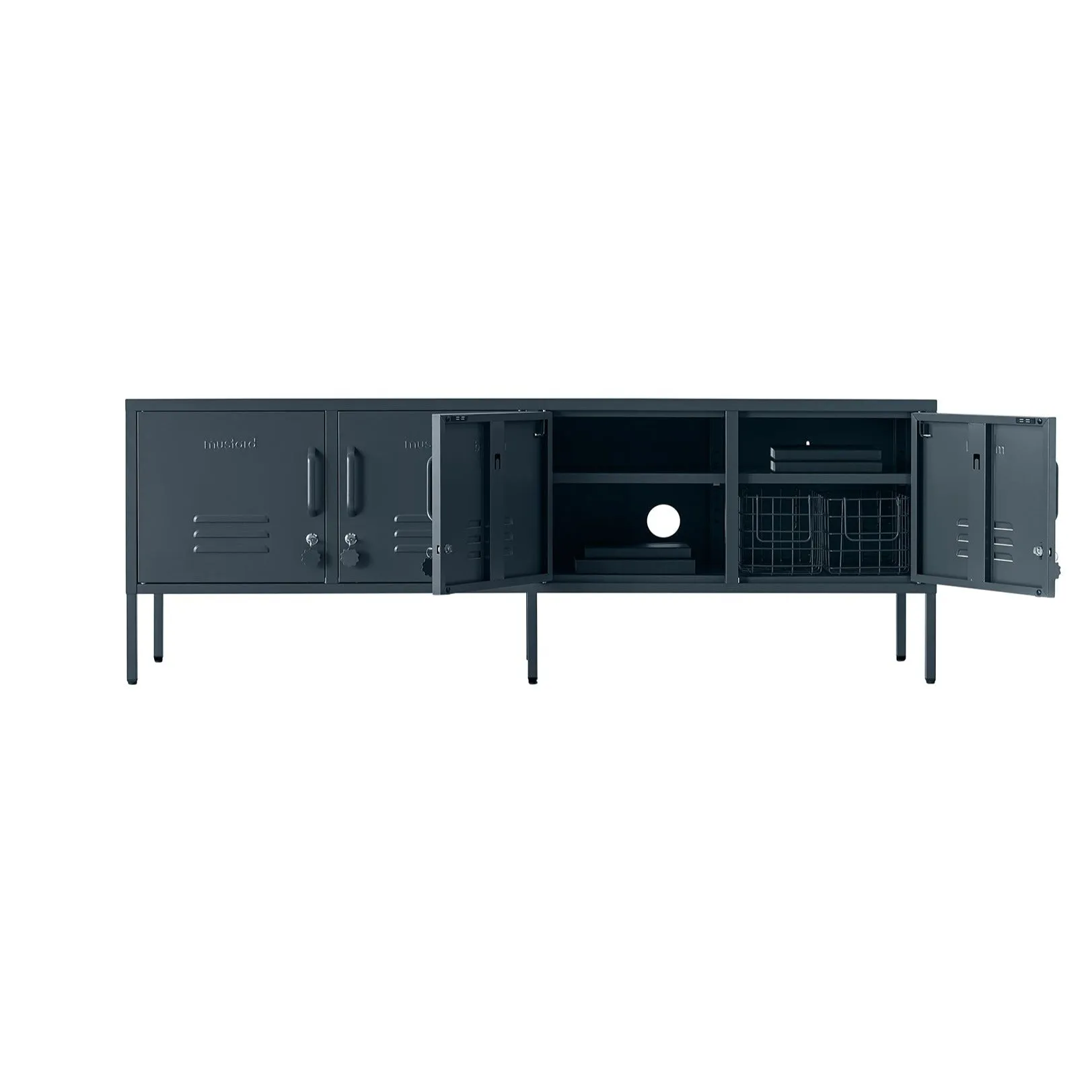 The Standard Four Door Locker Unit (Slate)