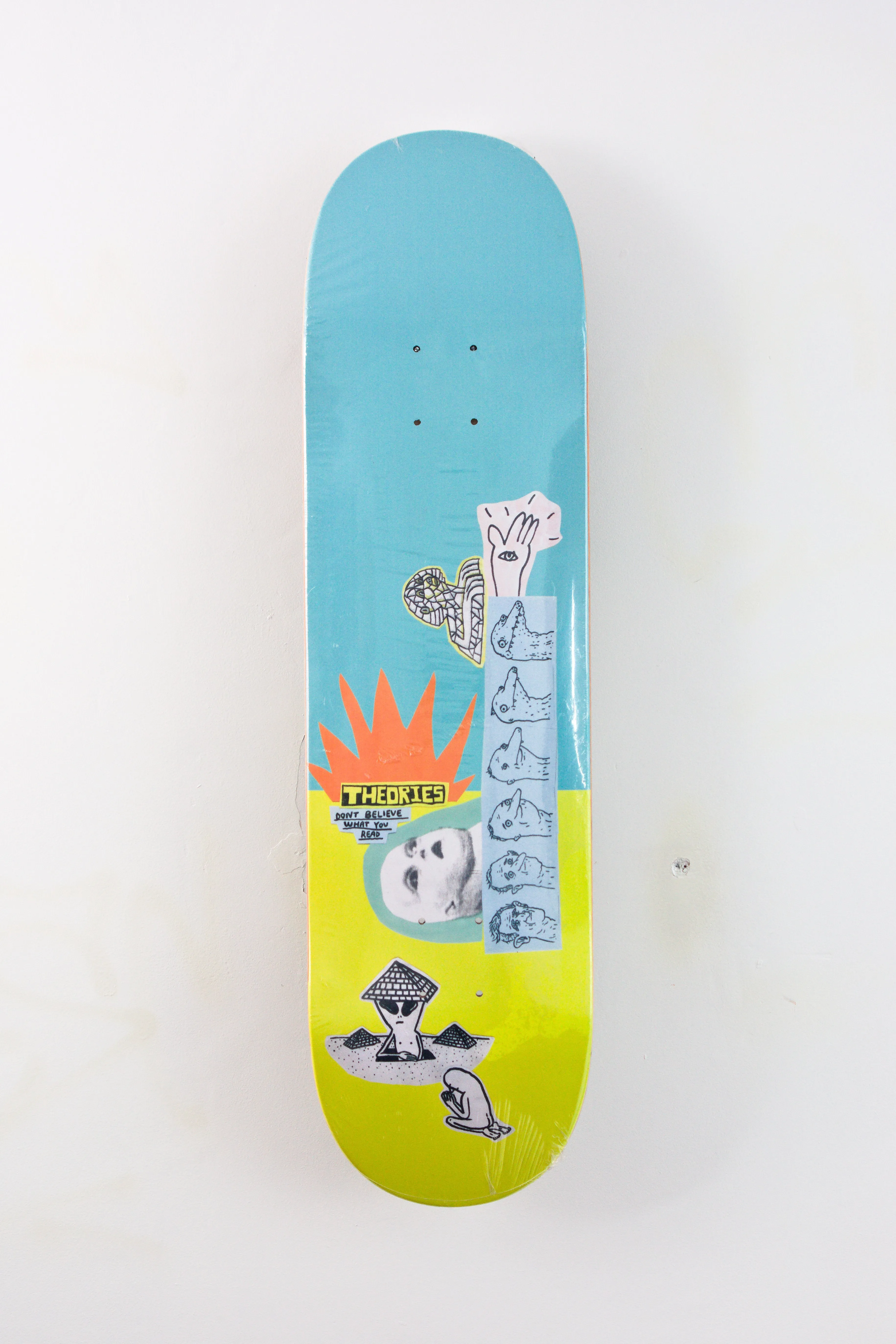 Theories of Atlantis - Excavator Skateboard Deck - 8.25 x 32.00 x 14.15