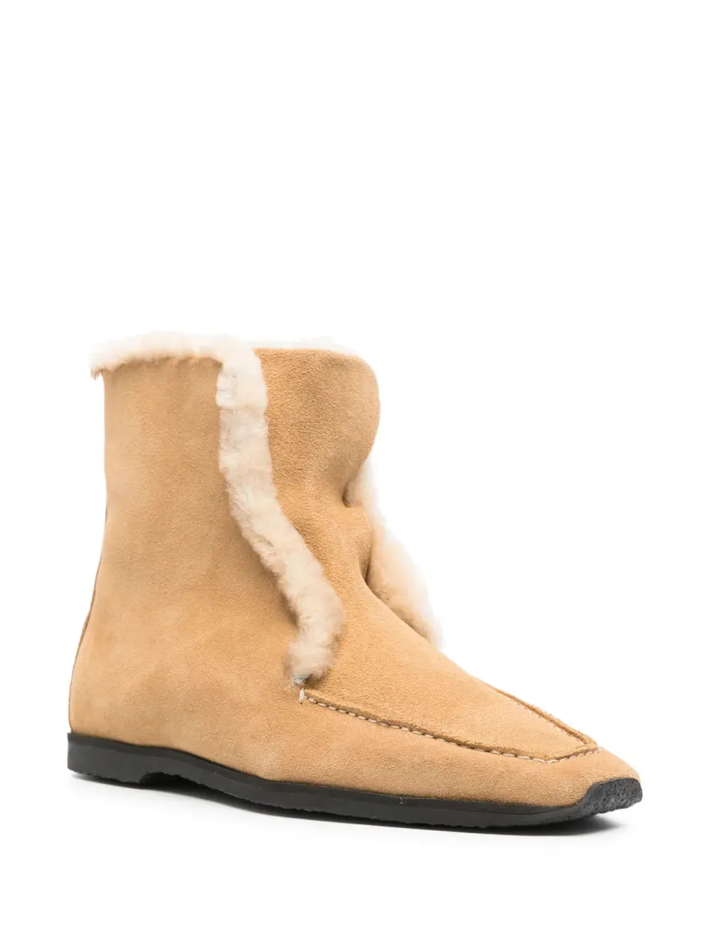 TOTEME shearling-edge boots