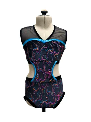 Triple Delight Bodysuit - Black