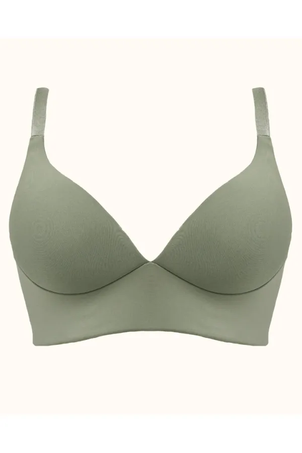 Trish Molded Cup Bra - Sage