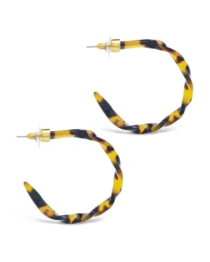 Twist Resin Hoops