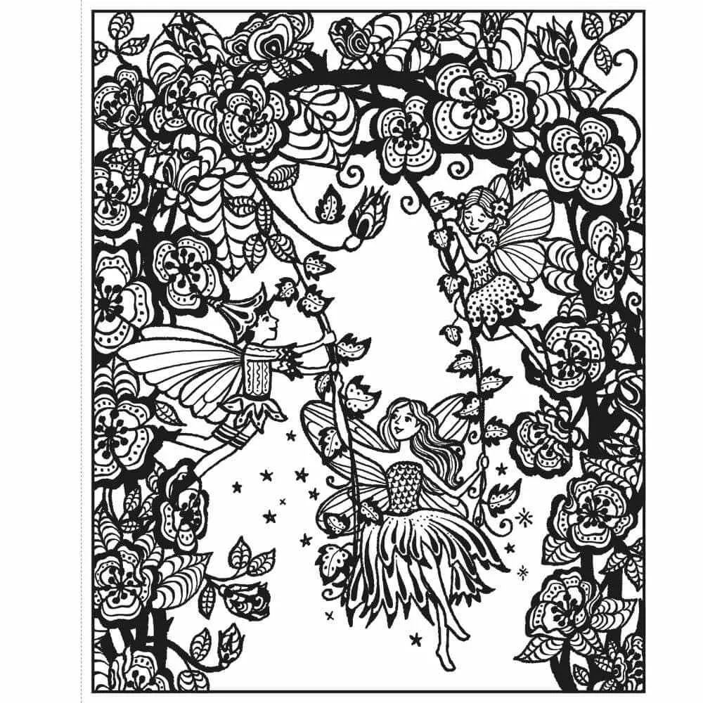 Usborne Fairy Gardens Magic Painting