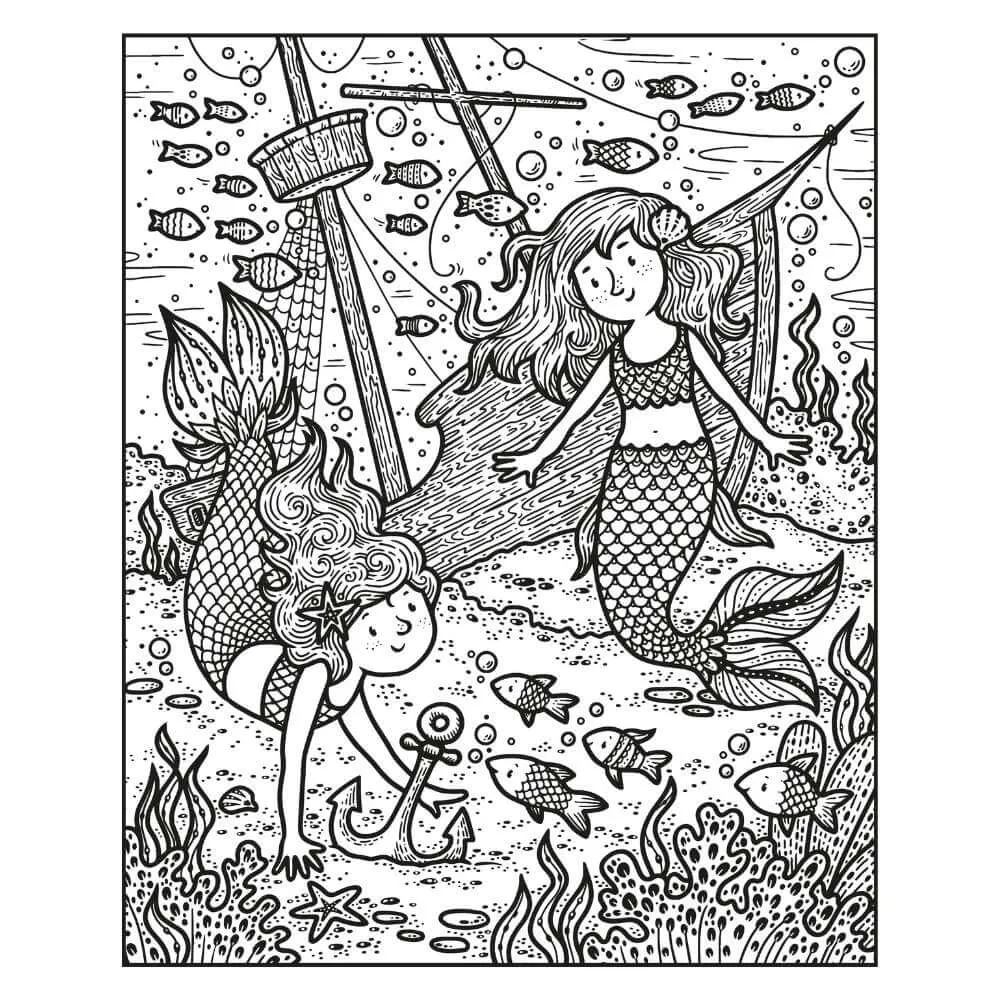Usborne Mermaids Magic Painting