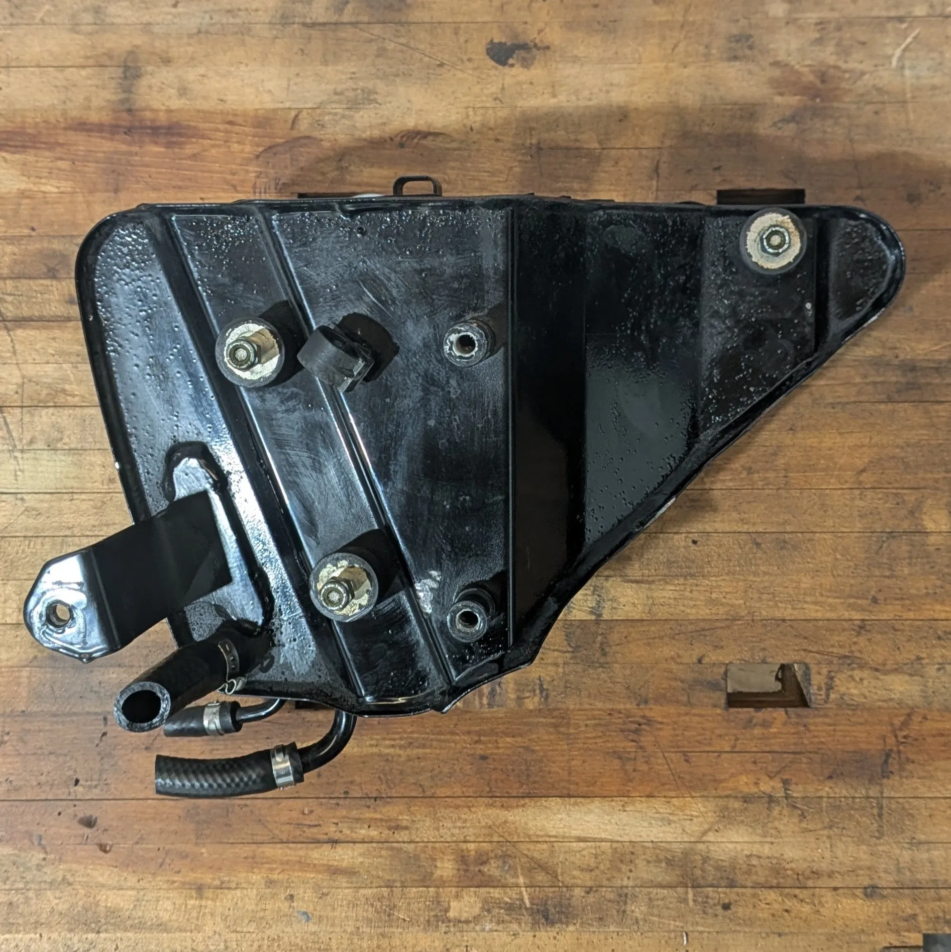 Used - Harley Sportster Oil Tank - 97-03- Black