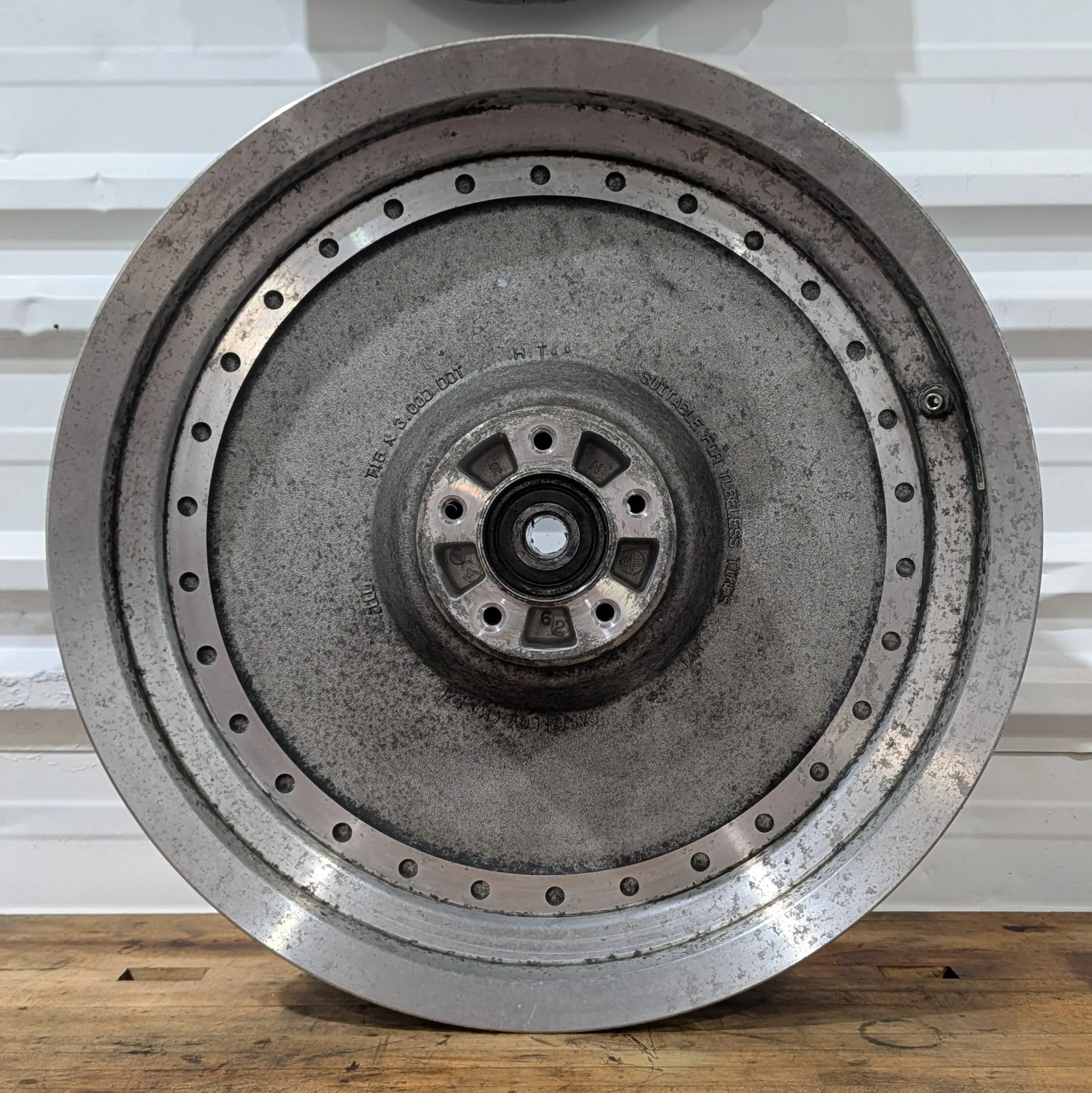 USED - Sportster Solid Mag Rear Wheel - 00-04