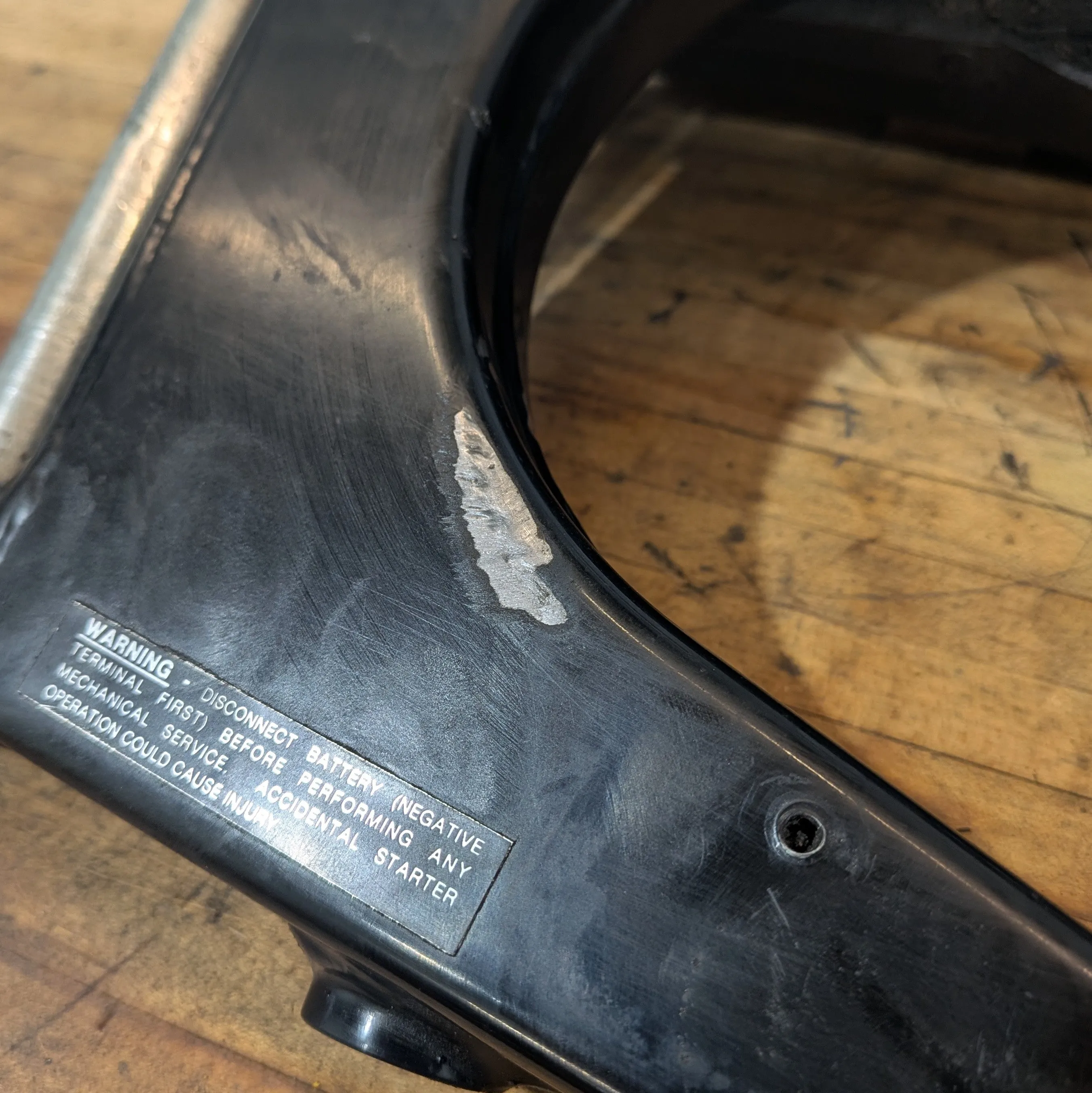USED - Sportster Swingarm - 00-03 - Black