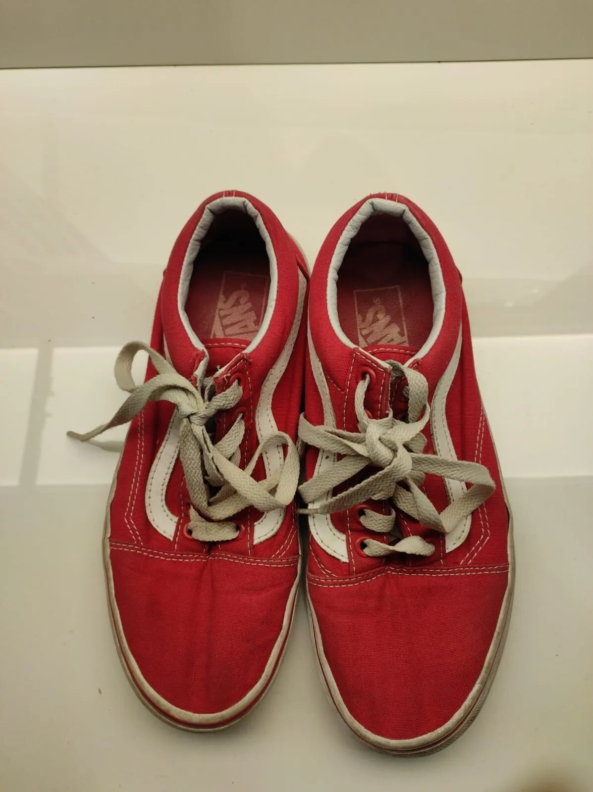 Vans Old Skool Low Ankle Skate Shoes  Men's US-6 Red