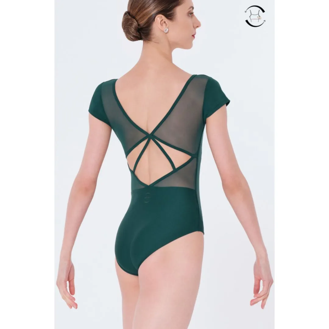 Wear Moi Ladies Forest Green Dolores Leotard