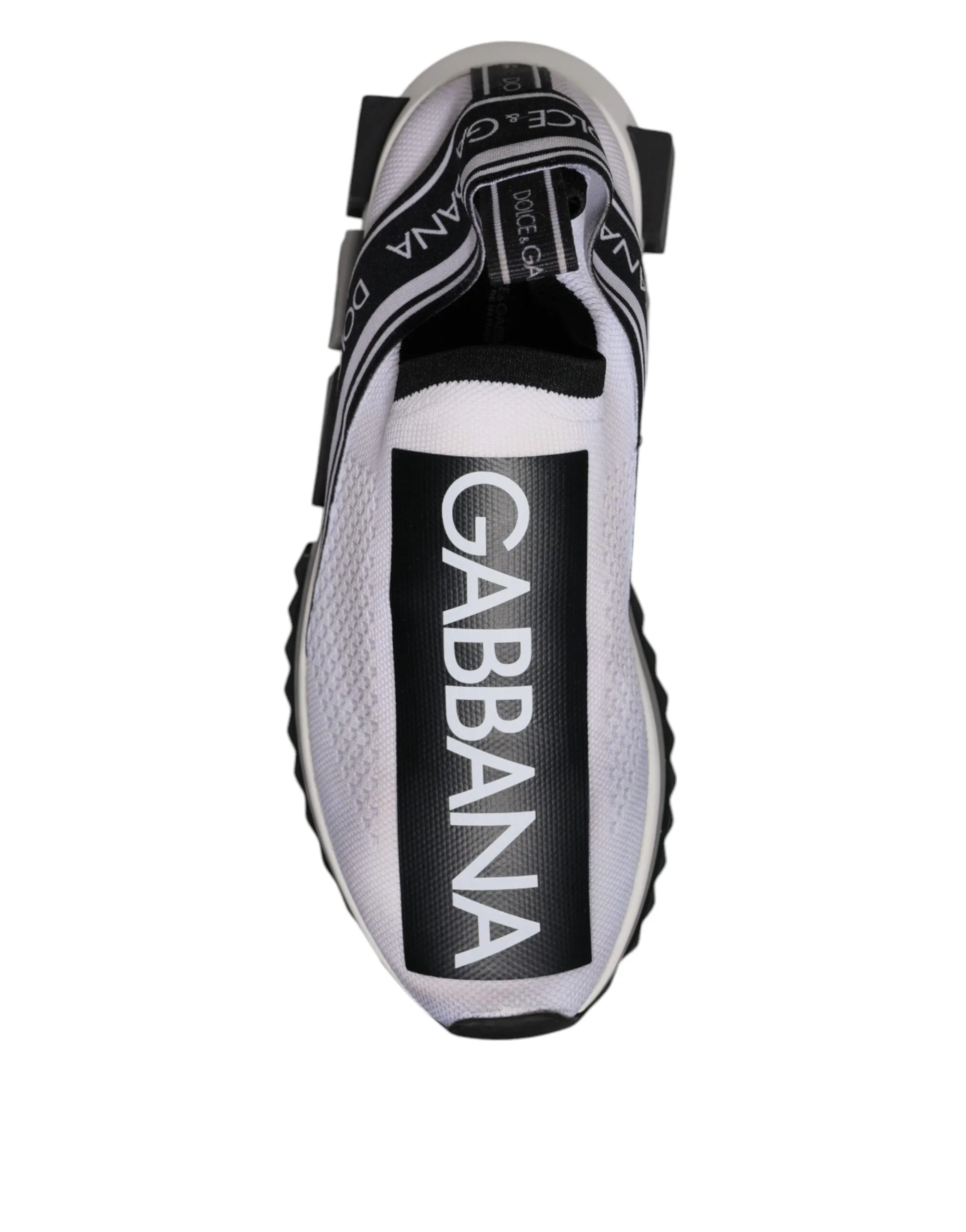 White Black Slip On Sorrento Sneakers Shoes