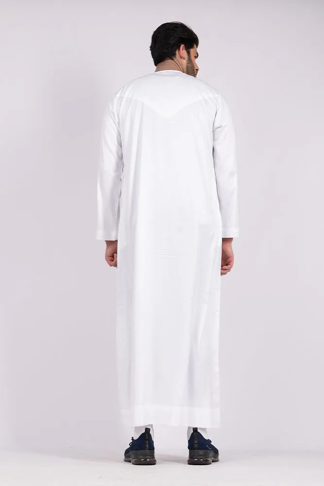 White|Silver Soft Omani