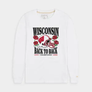 Wisconsin Back to Back Roses Long Sleeve