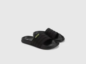 Women Quilted Slip-On Sliders