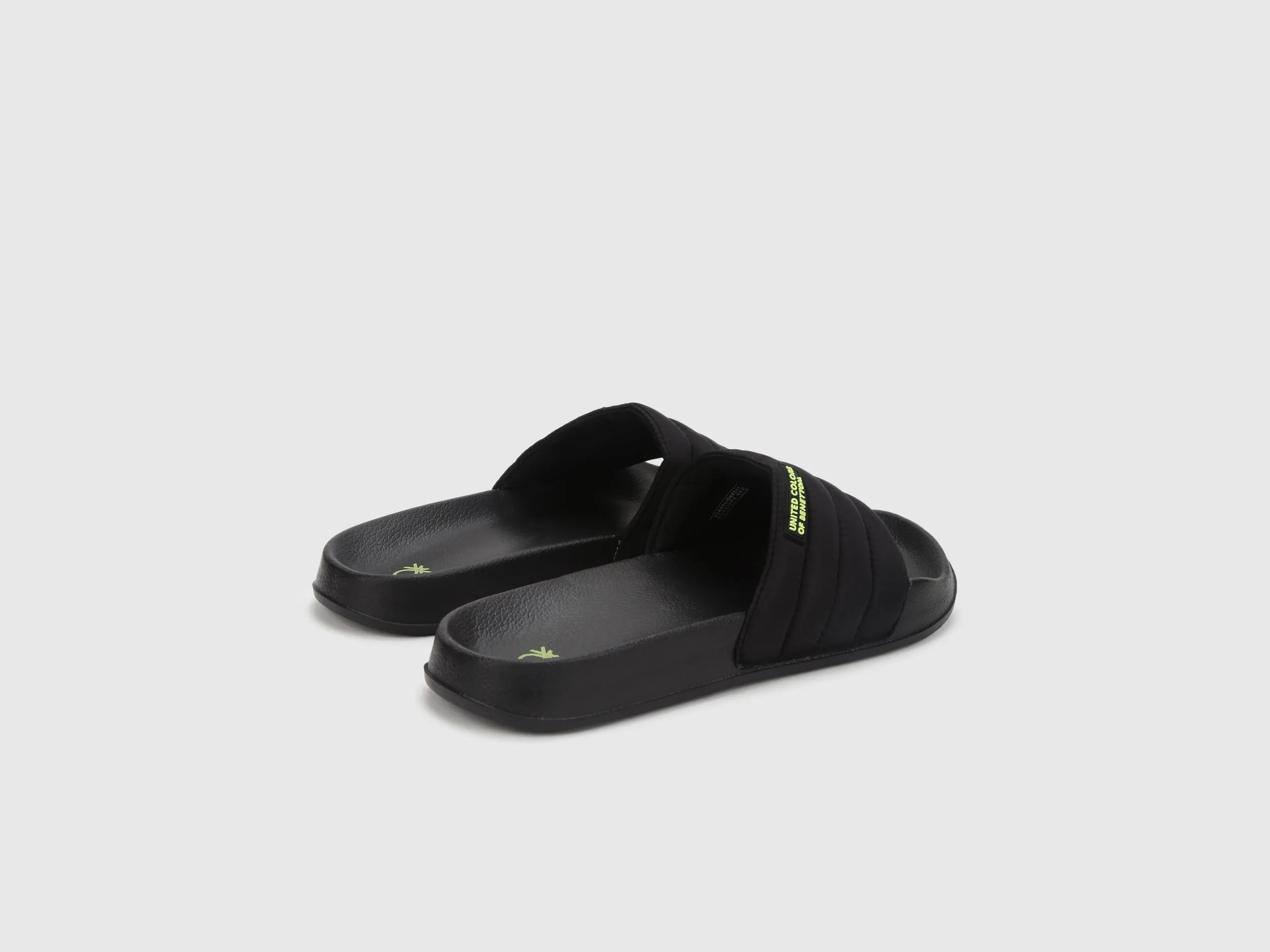 Women Quilted Slip-On Sliders