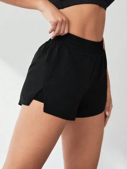 Women’s 2-in-1 Running Shorts | Comfortable & Anti-Lightning Sportswear